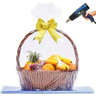 Shrink Wrap a Basket with a Heat Gun