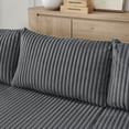 thumbnail image 6 of Modular Sofa, 3-Seat Sectional for Small Spaces, No Assembly Corduroy Couch, Reversible Chaise, Minimalist Living Room Furniture, Gray, 6 of 8