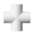 thumbnail image 1 of 10pcs Pvc 4 Way Cross For Building Heavy Duty Greenhouse Frame Furniture Connectors 20mm, 1 of 5
