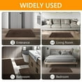 thumbnail image 4 of Semfri 20 x 32 inch Bathroom Rug Memory Foam Bathroom Mat Absorbent Bathroom Mat and Rug for Toilet Shower Sink Brown, 4 of 8
