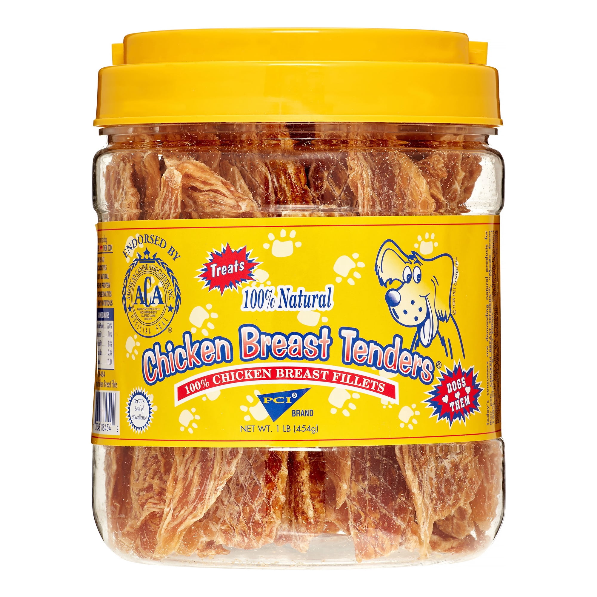 Pet Center Limited Ingredient Chicken Breast Tenders Dry Dog Treats, 1 Lb