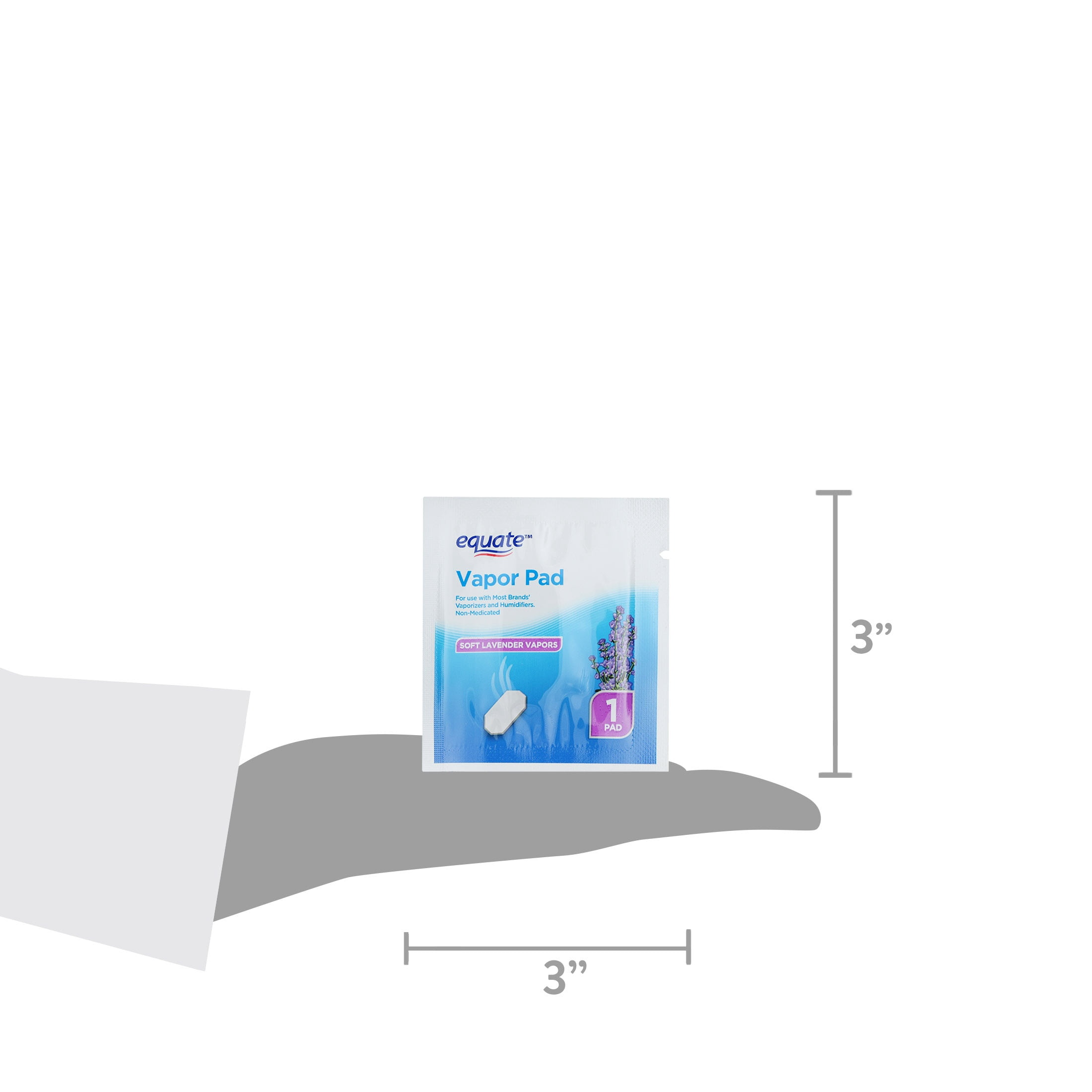 Equate Soft Lavender Vapor Pads, 12 Count