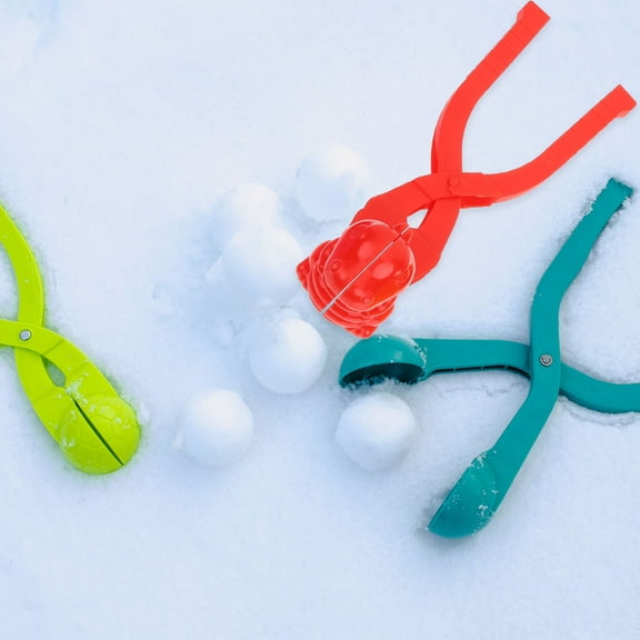 Homoyoyo Outdoor Snow Toys 4 Pieces Assorted Colors Kids Set and Fun