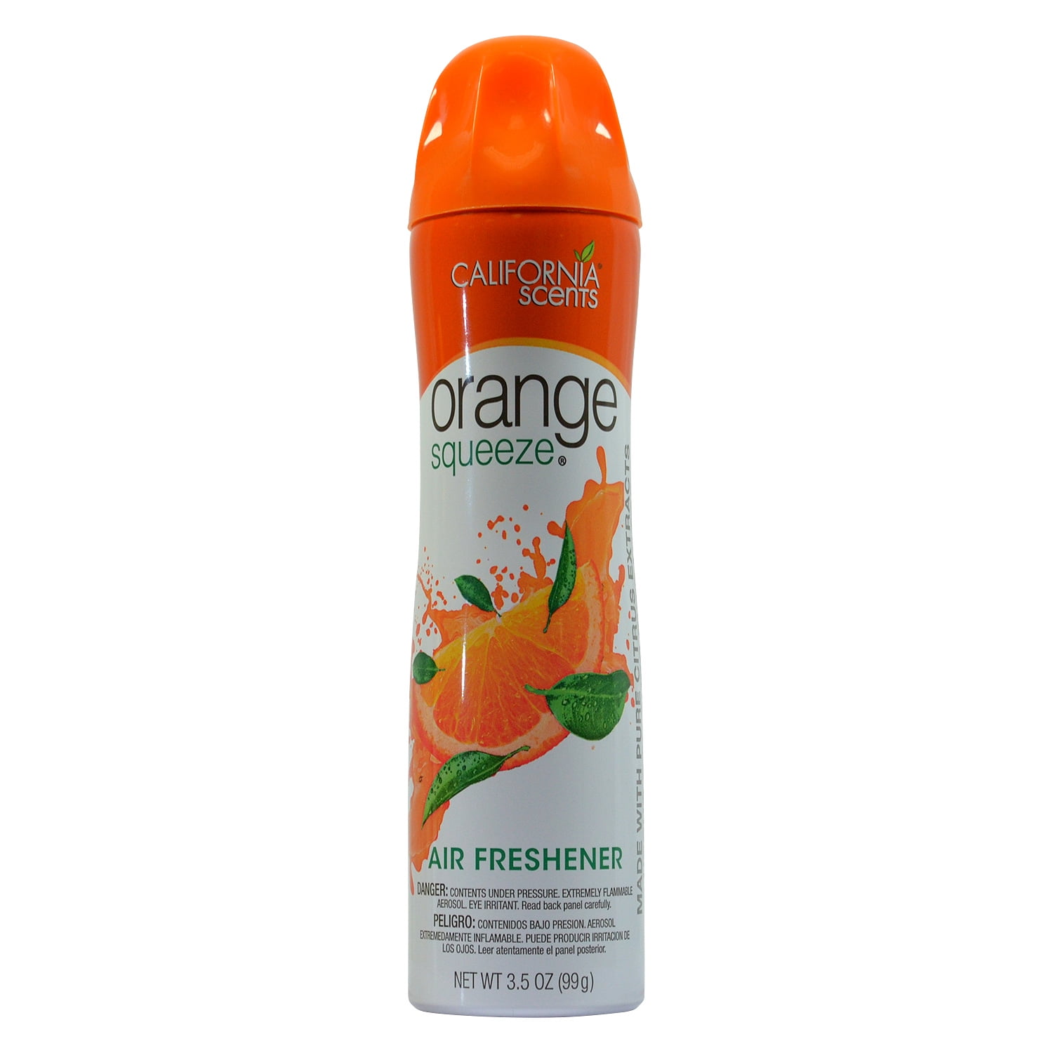 California Scents Orange Squeeze 3.5 Oz Air Freshener Spray (1