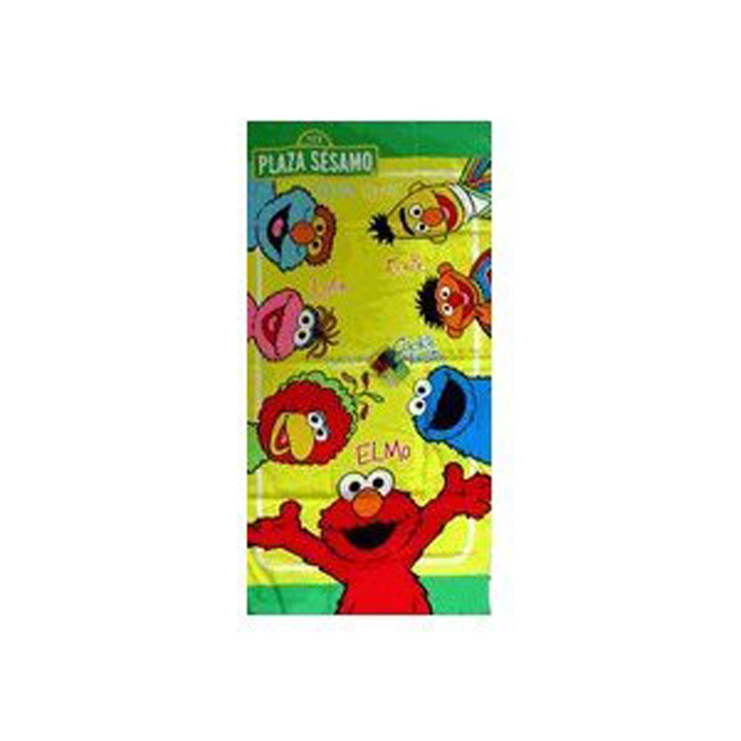 Sesame Street Elmo Towel Elmo And Friends Bath Beach Towel