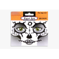 thumbnail image 1 of Pegatinas de maquillaje para escenario de fiesta de Halloween, pegatinas faciales con polvos destellantes, tatuajes temporales, calcomanías faciales con polvos cosméticos, diversión para festivales, 1 of 4