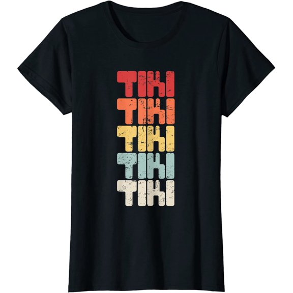Vintage Retro Funny Tiki Bartender Tiki Bar T-Shirt