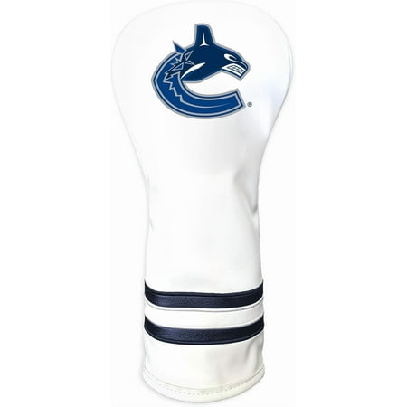 Team Golf NHL VANCOUVER CANUCKS White Vintage Fairway Head Cover