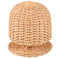 thumbnail image 1 of ColoMX Soporte de exhibición para sombrero, soporte de escritorio para sombrero, soporte para sombrero de ratán, soporte para peluca tejido para exhibición, 1 of 8