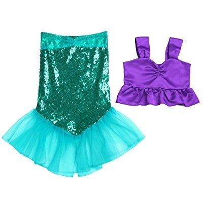 little mermaid tutu dress walmart