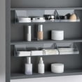 thumbnail image 4 of Wosthever Estante de pared Estante sin perforaciones Gabinete de espejo Sala de almacenamiento Soporte de partición decorativa Accesorios de Type3 NO3, 4 of 6