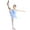Light Blue, variant on Kids Little Girls Mesh U Back Ballet Dance Leotard Tutu Dress Ballerina Gymnastics Pink 4