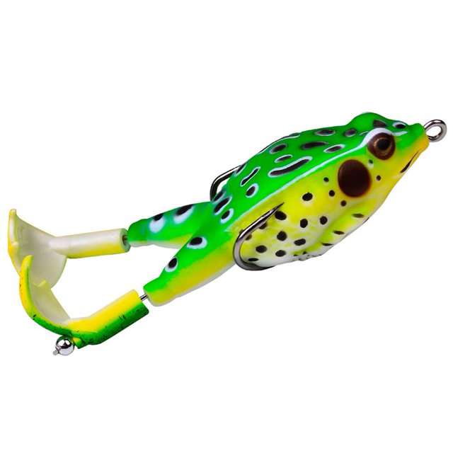Señuelo de pesca de rana de 9,5 cm y 24 g, cebo blando de agua superior, aparejos de pesca realistas (I) Tmvgtek Para Estrenar