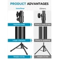 thumbnail image 2 of Soporte para micrófono InnoGear, trípode, brazo ajustable en altura, 2 of 7
