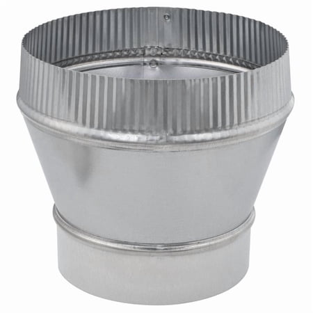 Imperial 5 in. D X 7 in. D Galvanized Steel Stove Pipe Increaser
