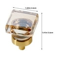 thumbnail image 2 of Raindrops Chic Knob Pull Handle Drawer Cupboard Cabinet Crystal Cupboard Drawer Dresser Pull, 2 of 8