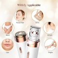 thumbnail image 2 of Smooth Glide Epilator for Women Facial Hair, Portable Hair Rmoval for Female, 2 in 1 Pluxy Epil Pro 3.0 Face Bikini White, 2 of 4