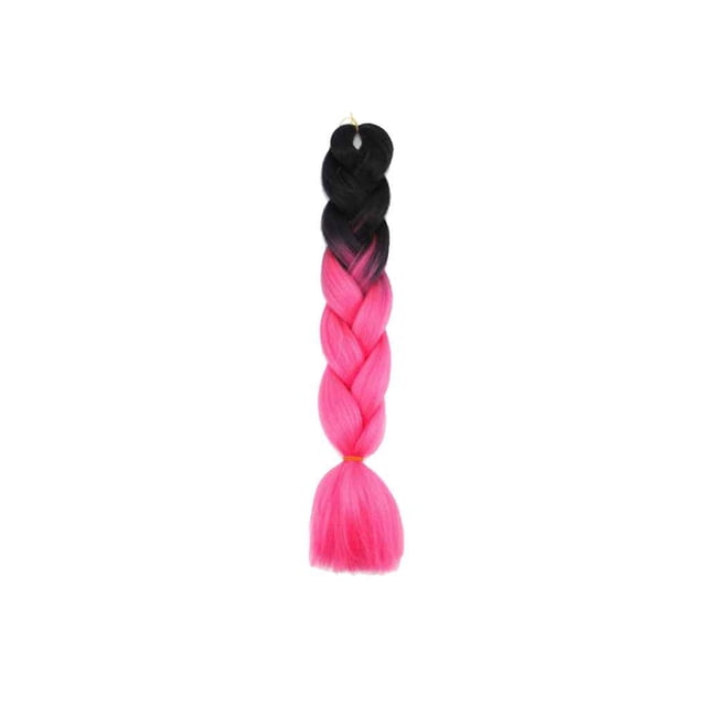 tredstone Gradient Color Women Braid Hair Large Braiding Hair Wigs High Temperature Fiber Synthetic Hair Extensions