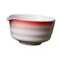 thumbnail image 4 of DOLITY Ceramic Matcha Bowl 450ml Traditional Porcelain Tea Bowl for Family Beginner Red, 4 of 9