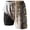 1-Brown, variant on Telankuip Mens Leopard & Zebra Print Swim Trunks 2 in 1 with Compression Liner Pockets Drawstring Quick Dry Stretch Lined Swim Shorts Animal Pattern Comfy Holiday Beach Shorts 3-Black XL
