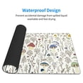 thumbnail image 3 of Pofeuu Colorful Mushrooms and Plants Print Mouse Pad,Rubber, Multipurpose Comfortable Waterproof Mousepad Desk Mat for Gamer Office Home, 3 of 8