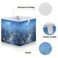 thumbnail image 3 of Foldable Fabric Storage Bin Home Cubes Clothing Organizer Bins Large Collapsible Box Basket for Home Organizer Beautiful Christmas Night Scene, 3 of 7
