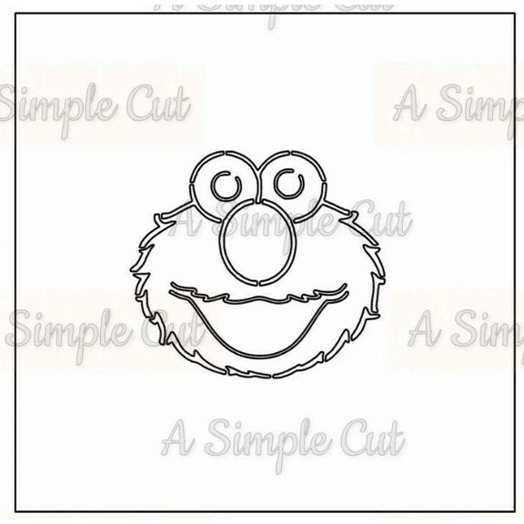 Elmo Pyo Paint Your Own Stencil