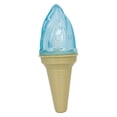 thumbnail image 2 of Pet Life ® 'Lick & Gnaw' Ice Cream Cone Freezable and Chewable Tossing Waterproof Floating Pet Dog Toy w/ Insertable Treat pocket, 2 of 5