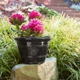 thumbnail image 3 of Southern Patio  Modesto Handcrafted Composite Planter Black, 3 of 5
