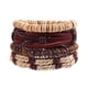 thumbnail image 2 of Pulseras para mujer, regalos para mujer, pulsera vintage de cuero multicapa, regalo de joyería, pulsera de moda, joyería, 2 of 5