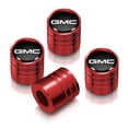 thumbnail interactive-video image 1 of IPick Image INFINITI Logo Valve Stem Caps – Black On Red Aluminum, Set Of 4 1 of 3