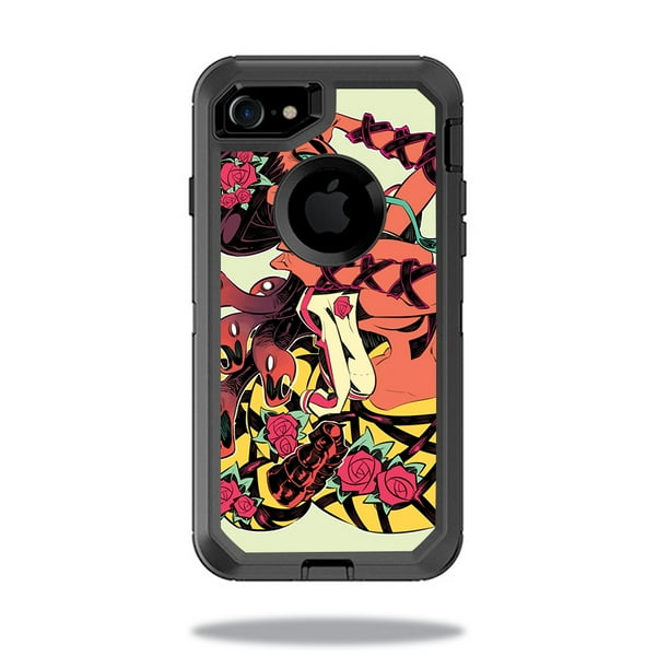 Skin Decal Wrap for OtterBox Defender iPhone 8 sticker Naga Walmart