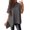 Dark Gray, variant on ManxiVoo Short Sleeve Crewneck Sweater for Women Lightweight Casual Knit Top Perfect for Spring and Fall Transitional Weather L Size Black