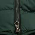 thumbnail image 5 of APEXFWDT Women's Hooded Winter Coat Plus Size Zipper Mid-Long Quilted Puffer Jacket Fleece Lined Thicken Warm Winter Coat, 5 of 5