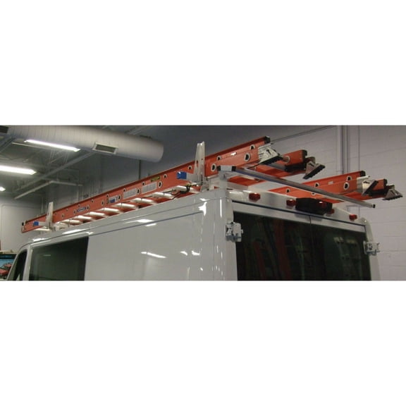 Adrian Steel 2BARRPM-B, 2 Bar Utility Rack with Roller for Dodge Promaster