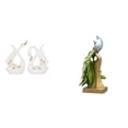 thumbnail image 1 of Estatua de cisne de cerámica, escultura de mesa de cisne, estatua de , figura decorativa de escritorio, figura decorativa creativa para ofici, 1 of 8