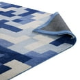 thumbnail image 5 of Modway Andela Interlocking Block Mosaic 5x8 Area Rug in Multicolored Light and Dark Blue, 5 of 6