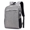 thumbnail image 1 of Mochila para portátil de 15,6 pulgadas, bolsa de negocios antirrobo de gran capacidad con bloqueo Abanopi Gris/15.6 pulgadas, 1 of 7