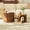 Cat DarkBrown, variant on Kevinplus Round Coffee Table Set of 2 Nesting Table Modern Circle Side Table End Table for Living Room Apartment