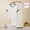 White, variant on Lumistal Womens Pajama Sets Summer Crew Neck Short Sleeve Long Pants Pjs Lounge Set Casual Matching Sets Comfy Soft Pjs Set Women's Sleepwear M