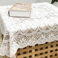 thumbnail image 5 of Promotion!Elegant Lace Decorative Table Cloth Square Lace Tablecloth Dining Table Cover Fireplace Coffee Table Countertop Tablecloth, 5 of 5