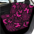 thumbnail image 3 of KUIFORTI Spider Web Printed Car Seat Covers Easy to Install 14 Pack Automotive Rear Front Seat Protector with Car Armrest Cushion Fit Most Cars Truck SUV Van All-Season Protection Soft Breathable, 3 of 7