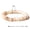 Type 4, variant on Summer Round Flat Bead Shell Bracelet White Spacer Slice Shell Stretch Bangle Bohemian Beach Party Jewelry Gift For Women Men