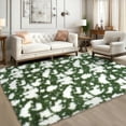 thumbnail image 2 of Geetinfly Ultra SoFT Area Rugs Area Rugs 6x9 Fluffy Fuzzy Shag Area Rug Modern Shaggy Carpets for Living Room Bedroom Home Decor Green, 2 of 8
