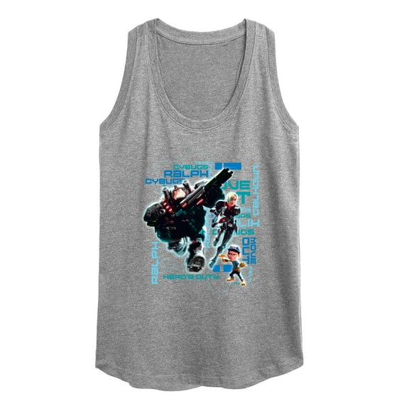Disney Wreck It Ralph - Hero's Duty - Move Out - Women's Racerback Tank Top
