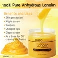 thumbnail image 6 of Pure Lanolin Unrefined 1 lb. 100% USP Grade Anhydrous | Pure Skin Moisturizer | Perfect for DIY lanolin lotions, 6 of 11