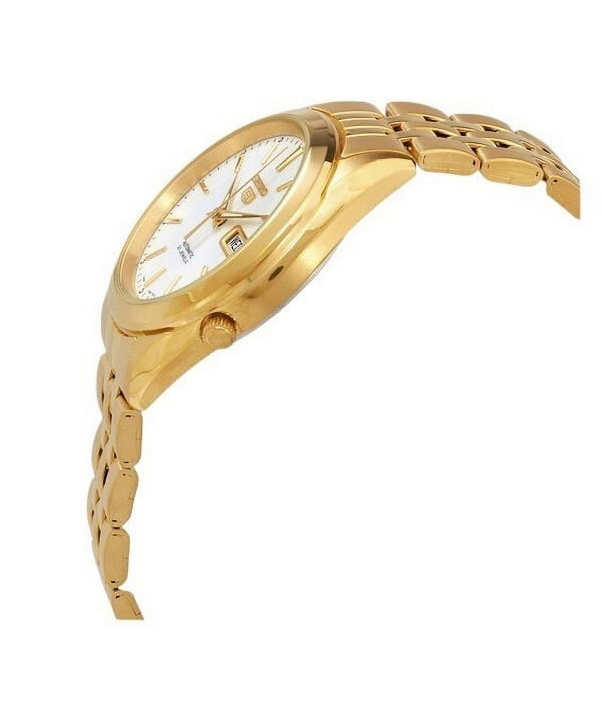 Seiko Men's 5 Automatic SNKL26K Gold Stainless-Steel Automatic