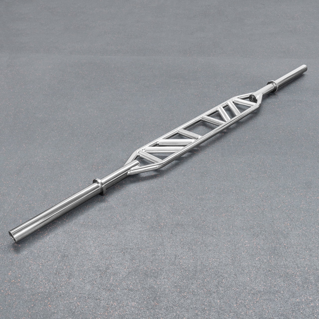 FORZA Olympic Swiss Bar [55lb] | Multi-Grip Barbell for Strength Training - Ideal for Home & Commercial Gyms