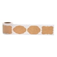 thumbnail image 1 of 300 Pcs Kraft Tags Sticker Customize Holiday Present Labels for Jars, Gift, Name Tags, Xmas Stickers, 1 of 5