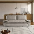 thumbnail image 3 of Aukfa 70" Pull Out Sofa Bed, Loveseat Queen Sleeper Sofa for Living Room/Small Spaces, Gray, 3 of 10